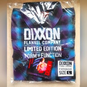 Dixxon Men's "Black Sabbath" Flannel Shirt